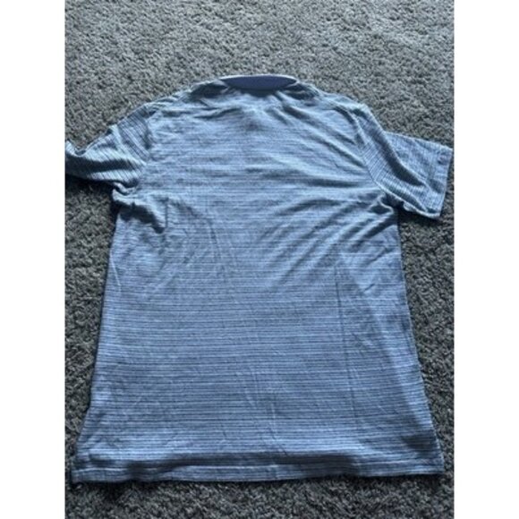 OAKLEY Men’s DEBRIS STRIPE Short Sleeve Short Pull Over Size XL Arctic Ice - Picture 10 of 11